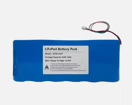 良い値段 9.6V 12Ah 再充電可能な円筒型 32700 Lifepo4 バッテリーパック 太陽光アラームシステム オンライン