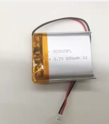 良い値段 エコフレンドリー 3.7V 800mAh カスタム リポ電池 803035 持続可能なエネルギーソリューション オンライン