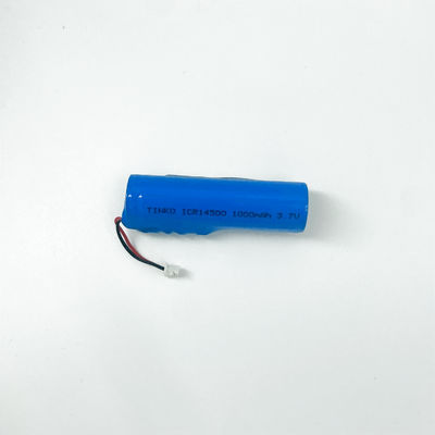 良い値段 14500 リオン電池 1000mah ワイヤーとコネクタ 3.7V オンライン