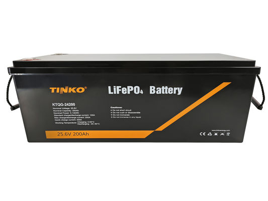 良い値段 5.12kwh 高エネルギー 24V 200AH Lifepo4 電池 太陽光発電の蓄電池 オンライン