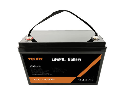 良い値段 長寿命 12V 電池 ソーラー 貯蔵 100AH LiFePO4 ディープ サイクル 電池 オンライン